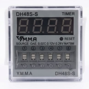 DH48S-S Digital Timer Relay Switch 12V/24V/220V Multi-Range Delay Timer